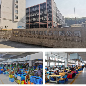 Camping <b>Cart</b> Four-Wheel <b>Foldable</b> 7-Inch Off-Road Wheels 120kg Load Capacity Golden Yellow Steel Outdoor Use - Product Image 3