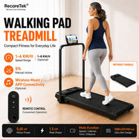 Caminadora Inclinable Plegable para el Hogar, Plataforma para Caminar con Inclinación, Máquina para Correr en Casa, Ejercicio Cardiovascular, Fitness en Casa