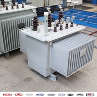 Transformateur de distribution triphasé immergé dans l'huile 10kV à 400V 50kVA-100kVA 60Hz Modèle S13-200