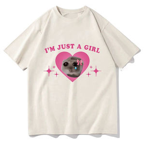 Pestañas Impresiones Camiseta Princesa Maquillaje Arte Pestañas de oro rosa Camiseta femenina Kawaii 90s Tees - Product Image 2
