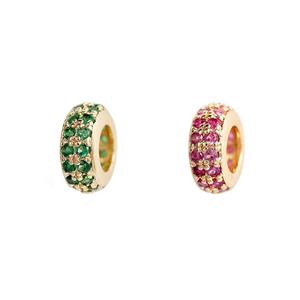 Personalized nel kişiselleştirilmiş charms 925 gümüş birthstone gökkuşağı kolye özel kolye - Product Image 1