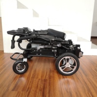 Chaise roulante électrique multifonctionnelle et résistante, Portable et détachable, pour escalier et escalade