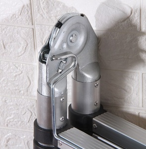 Có thể điều chỉnh chiều dài gấp nhôm thang Kính thiên văn kỹ thuật mở rộng bước thang - Product Image 2