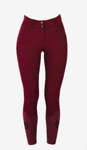 Culottes d'équitation en polyester à double couture durables, antidérapantes, avec genouillères, pantalon de spectacle équestre, fournisseur indien de produits équestres - Product Image 4