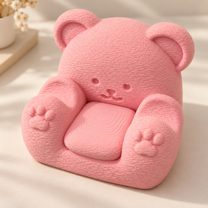 3D Printed Cute Sofa Bear <b>Phone</b> Stand, Adorable <b>Desktop</b> <b>Holder</b> with Paw Design, Compact Decorative <b>Phone</b> Support for Desk, Bedro - Product Image 5
