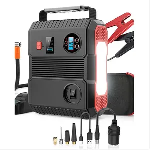 Portable Car Jump Starter With Air Compressor/Pump/Power Phone Charger