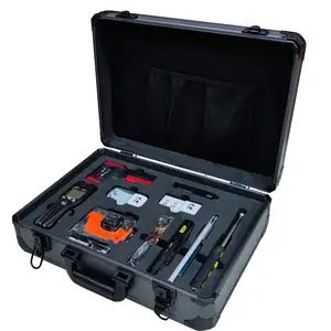 Custom Aluminum Briefcase Attache Hard Tool Storage Case Protective Aluminum Instrument Equipment Carry Case ToolBox