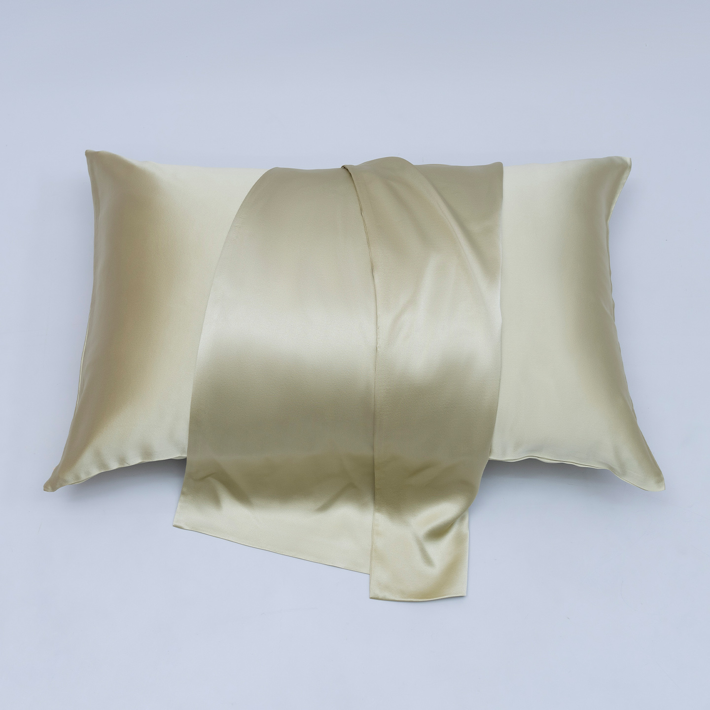 matcha green Heavyweight silk pillowcase