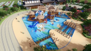 Sinh Thái ngoài trời thiết bị sân chơi nhựa tàu cướp biển bouncy lâu đài gỗ thiết kế - Product Image 4