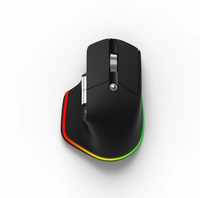 Nouvelle Souris Sans Fil Ergonomique Rechargeable Silencieuse USB Optique 7-RGB Rétroéclairée 6 Boutons avec Défilement Vertical et Rouleau Unique 2026