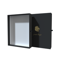 Caja de Regalo de Cartón Personalizada, Embalaje de Papel para Regalo, Caja Rígida Deslizante para Cartera y Cinturón