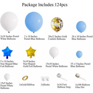 Arco de Globos de Estrella, Material de Látex para Decoración de Bodas, Cumpleaños y Novias - Product Image 3