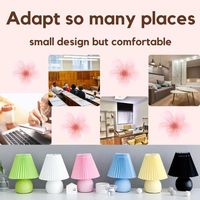 Lampe de table nordique minimaliste pour la maison hôtel Restaurant petite veilleuse Simple lampe de bureau de chevet AC pour étude chambre décor
