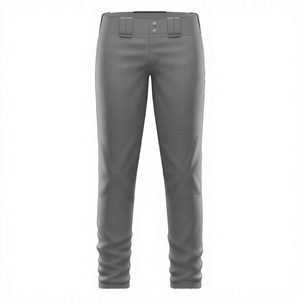 Pantalones de Béisbol Azul Rey para Hombre, Corte Ajustado, Cierre de Botones, Color Sólido, Poliéster, Deportivos, para Todas las Temporadas, Uso Adulto - Product Image 4