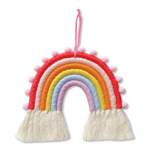 Décorations murales <span class=keywords><strong>en</strong></span> coton tissé <span class=keywords><strong>arc</strong></span>-<span class=keywords><strong>en</strong></span>-<span class=keywords><strong>ciel</strong></span> de style Art déco pour la <span class=keywords><strong>chambre</strong></span> des enfants, décoration d'anniversaire, décoration de la maison - Product Image 4