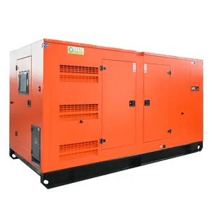 Ricardo 30kva 40kva 50kva 60kva leiser Diesel-Generatoren-Set mit Vordach Einphasiger mit 240V Nennspannung 60Hz Frequenz