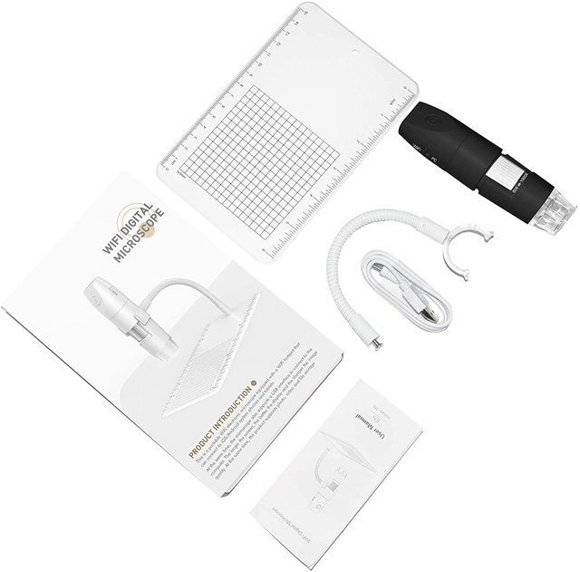 Handheld USB 50x to 1000x Magnification Camera 1080P FHD 2.0 MP 8 LED Wireless Digital Microscope
