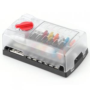 Boîte à fusibles de distribution d'énergie à 12 Circuits avec deux barres omnibus positives et <span class=keywords><strong>bus</strong></span> neg - Product Image 4