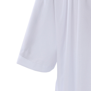 Surplis d'Église Unisexe Blanc à Col Rond de Haute Qualité OEM en Gros pour Clergé Prêtre, Uniforme Simple de Chorale d'Église - Product Image 6