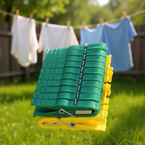 Pinzas para Ropa Helo Luran, Colores Surtidos, Paquete de 20, para Uso en Lavandería - Product Image 3