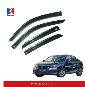 Factory Directly Sell High End In-channel Injection Deflector Window Visor for HONDA CIVIC 2022 - Product Image 3