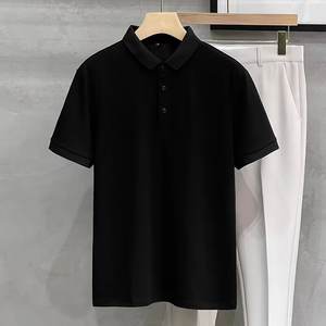 Polyester à séchage rapide de haute qualité pour Polo T-shirt Logo personnalisé imprimé pour hommes pour Polo T-shirt avec motif solide - Product Image 3