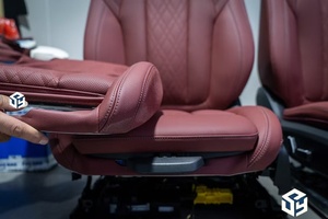 Accesorios de <span class=keywords><strong>Interior</strong></span> de coche, asiento de cubo de carreras deportivas, cubierta de cuero personalizada y esponja para BMW X3 X5 X6 M3 M5 Series Upgrade <span class=keywords><strong>M</strong></span> - Product Image 3