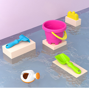 Jouets d'été pour enfants en plastique pour creuser le <span class=keywords><strong>sable</strong></span> pelle colorée ustensiles de jeu de <span class=keywords><strong>sable</strong></span> ensemble de jouets de plage 6 pcs jouets de moule de <span class=keywords><strong>sable</strong></span> de plage - Product Image 3