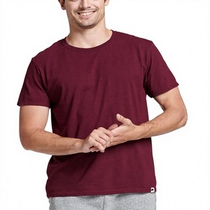 T-shirt athlétique tricoté pour homme, coupe classique, manches courtes, avec logo personnalisé OEM, anti-humidité, anti-odeur, protection UPF 30+ - Product Image 4