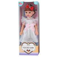 Lot de poupées de mode pour filles de 18 pouces avec musique