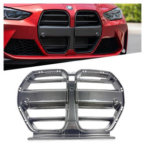 Rejilla Delantera de Fibra de Carbono Seca Estilo ST de 1 Pieza para <span class=keywords><strong>BMW</strong></span> G80 M3 G81 G82 G83 M4 2022-2025 - Product Image 1