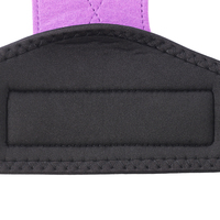Protège-paumes de musculation avec support de poignet en microfibre antidérapante pour la musculation, les soulevés de terre et les tractions, logo personnalisé