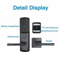 Cerradura RFID Inteligente para Hotel con Diseño Dividido y Estructura de Cinco Pernos para Edificios de Oficinas, Apartamentos Estudiantiles y Uso Hotelero