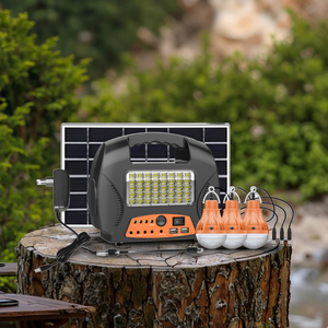 Năng lượng mặt trời ánh sáng DC ổ cắm AC Adapter Spotlight đèn bóng đèn chuyển đổi năng lượng mặt trời bảng điều chỉnh Micro USB + Loại C quá tải bảo vệ - Product Image 4