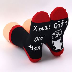 Cadeau chaud moyen Tube coton semelle colle distribution antidérapant bas de noël hommes femmes chambre drôle nouveauté robe chaussettes - Product Image 2