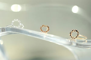 แหวนเพชรไข่มุกสีขาว Brilliant02 ทอง 14K เครื่องประดับคุณภาพสูง ขายส่ง ผู้ผลิตตามสั่งสำหรับผู้หญิง รับผลิตแบบ OEM ODM - Product Image 4