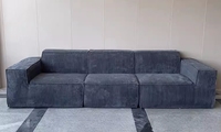 Nouveau Style Canapé Compact Haute Qualité pour Salon Ensemble de Meubles en Tissu