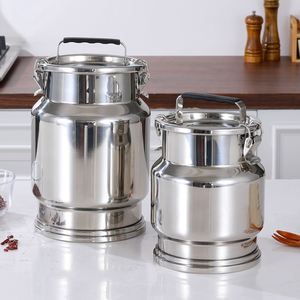 Recipiente Hermético Moderno de Acero Inoxidable para Almacenar Alimentos como Arroz, Granos, Azúcar, Aceite, Vino y Leche, Apto para Lavavajillas, para Uso en la Cocina - Product Image 4