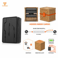 Localizador de Carga Valioso 4G LTE Portátil Oculto 1200mAh con Geocerca, Alerta de Vibración y Zona Ciega, Rastreador GPS Inalámbrico Portátil