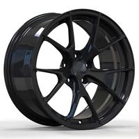 عجلات سبائك مطروقة مقعرة 18 19 21 22 5x112 5x120 مقاس 20 بوصة لسيارات بي إم دبليو X3M F97 X4M F98 X5M F85 F95 X6M F86 F96 جنوط سوداء