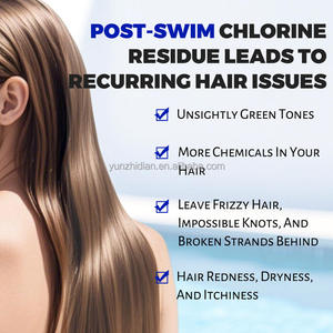 Champú Profesional Post-Natación Anti-Cloro para el Cuidado del Cabello, Neutralizador del Olor a Agua Salada, Champú para Nadadores, Niños y Adultos - Product Image 4