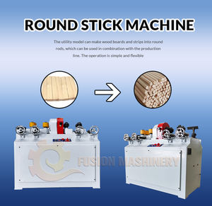 Máquina para fabricar palos redondos de madera de producción de alta velocidad - Product Image 3