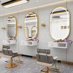 Espejo de Luz LED Inteligente con Marco Redondo Blanco Personalizado, Espejo de Luz LED para Salón de Belleza y Tocador - Product Image 3