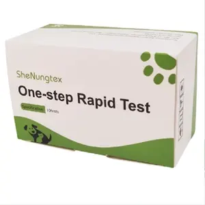 Pet Care Rapid Test Kit Feline Cat Canine CCOV CPV CDV CHW CADV Detection Veterinary Vet Rapid Test Kit