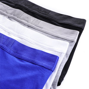 <span class=keywords><strong>JOCKMAIL</strong></span>-Calzoncillos de alta calidad para hombre, calzoncillos transpirables de rayón de color sólido con logotipo de impresión digital, calzoncillos para jóvenes - Product Image 6