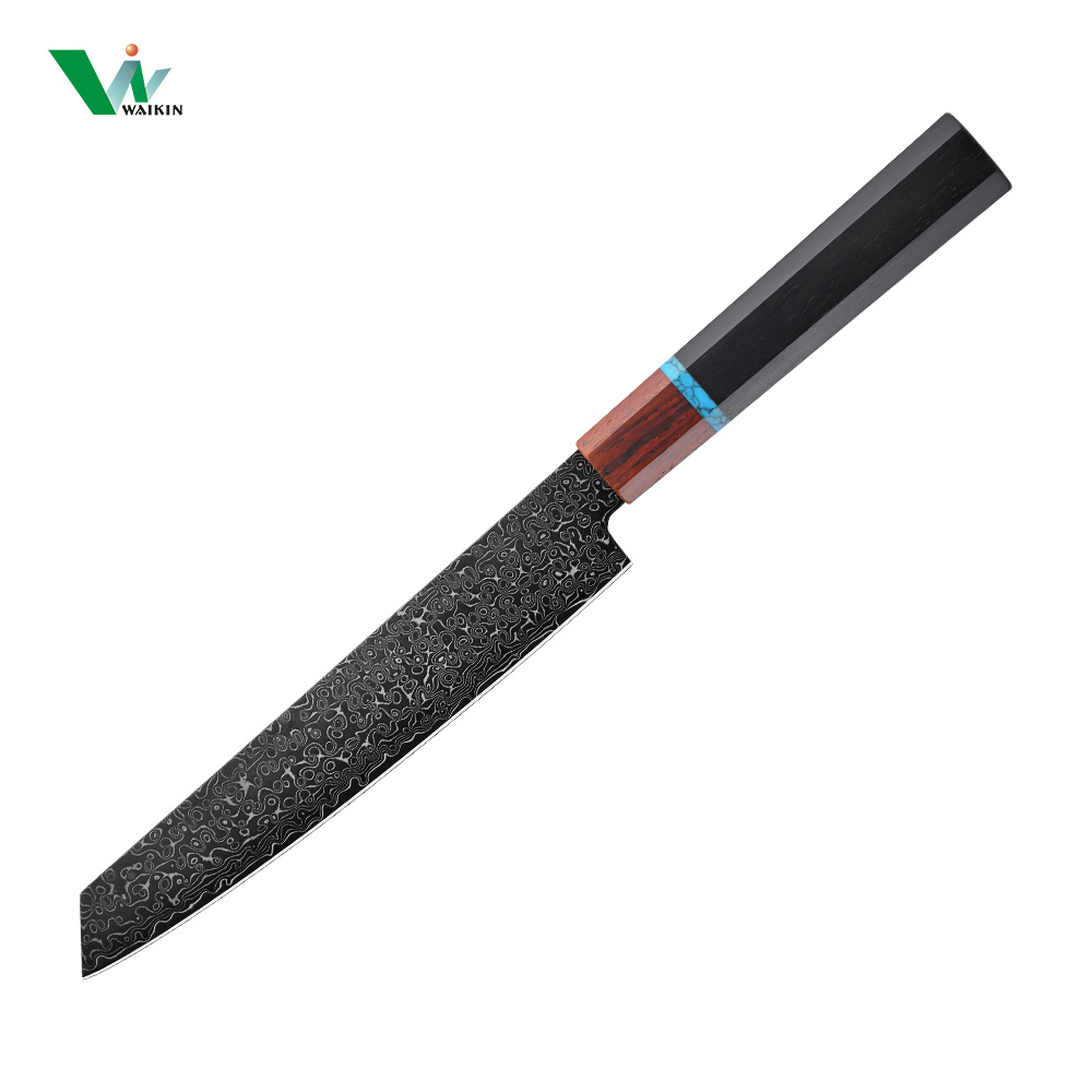Black handle 8" Slicing knife