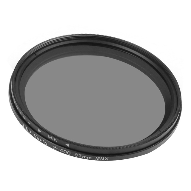 Feichao OEM 67mm ND Fader Neutral Density Adjustable Variable Filter ND 2 to ND 400 for SLR Camera Lens Accessories