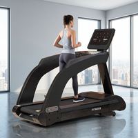 Tapis roulant LED ASJ Fitness 2026, nouvelle arrivée, usage commercial, 3.0-7.0HP
