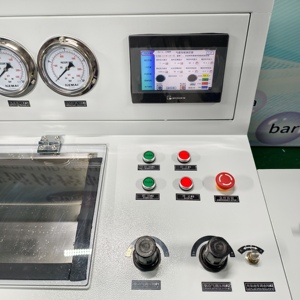 Yüksek Performanslı Saf Basınçlı Hava Güçlü PLC Kontrollü Hava Geçirmezlik <span class=keywords><strong>Test</strong></span> Cihazı Endüstriyel Kullanıma Uygun - Product Image 5