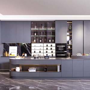 Armoires de rangement de cuisine de grande capacité personnalisées en gros, armoires de garde-manger indépendantes pour cuisines - Product Image 4